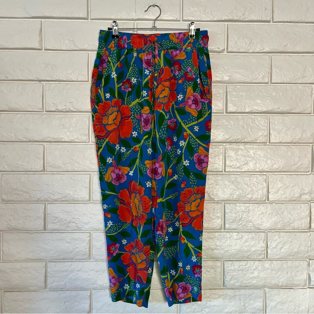 Tucker NYC Silk Floral Pants